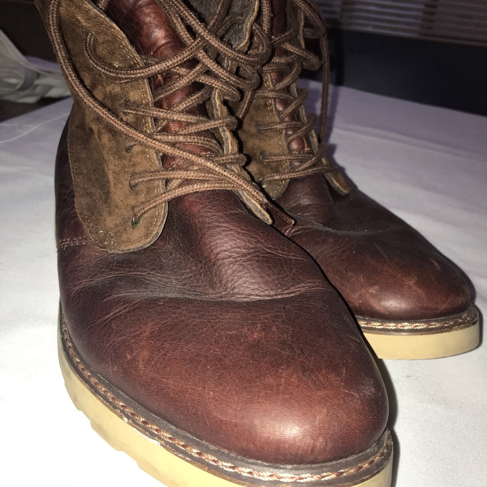 Men’s US12 Pointer Leather Shoes Excellent Cond.